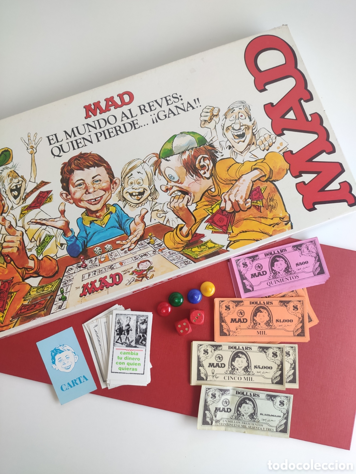Juegos de mesa: Juego de mesa MAD, Parker 1992 - Foto 1