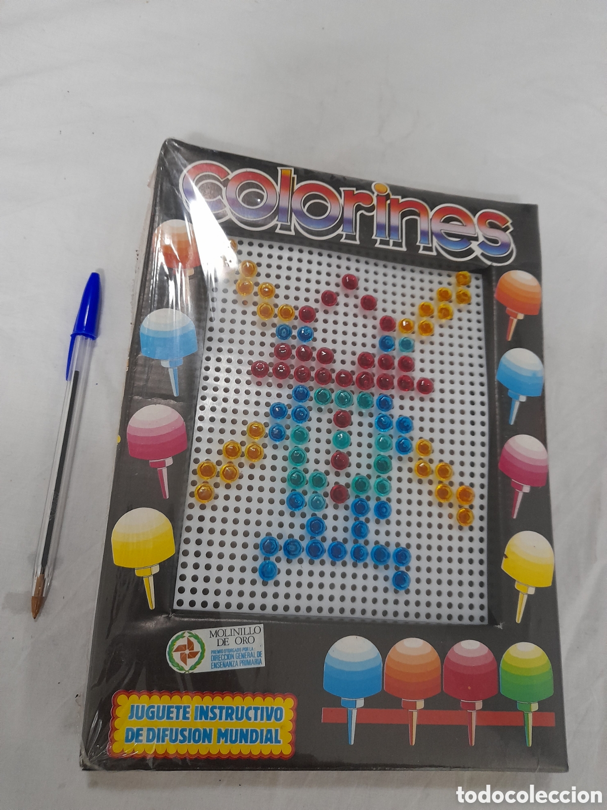 Juegos de mesa: ANTIGUO JUEGO, COLORINES, DE JUGUETES PIQU&Eacute;. SIN ABRIR