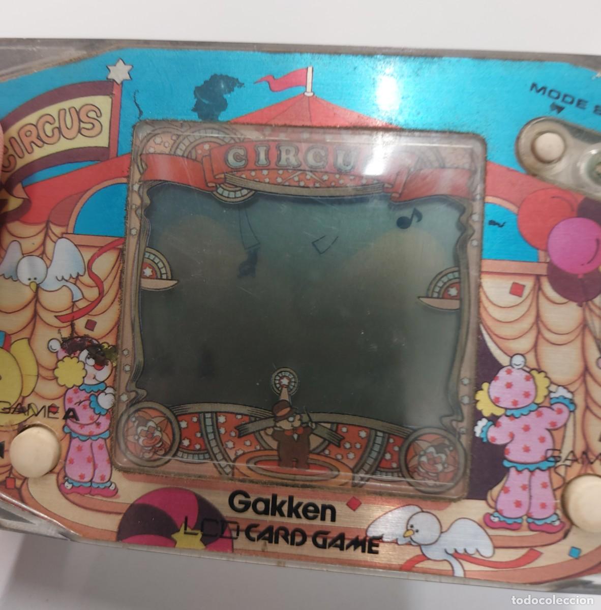 Juegos de mesa: Juego electronico gakken circus