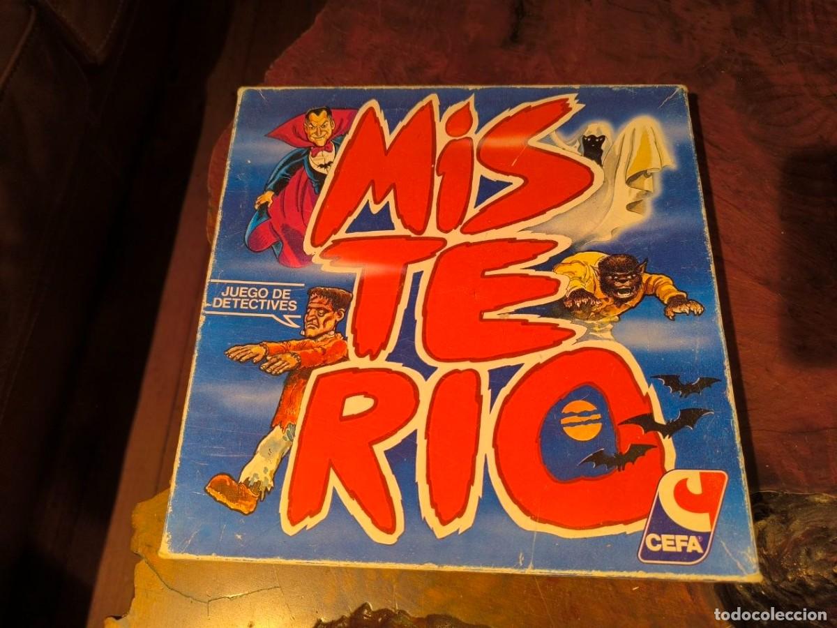 Juegos de mesa: JUEGO DE MESA - MISTERIO. JUEGO DE DETECTIVES - NR. 14-6001 - CEFA - A&Ntilde;OS 80 - COMPLETO.
