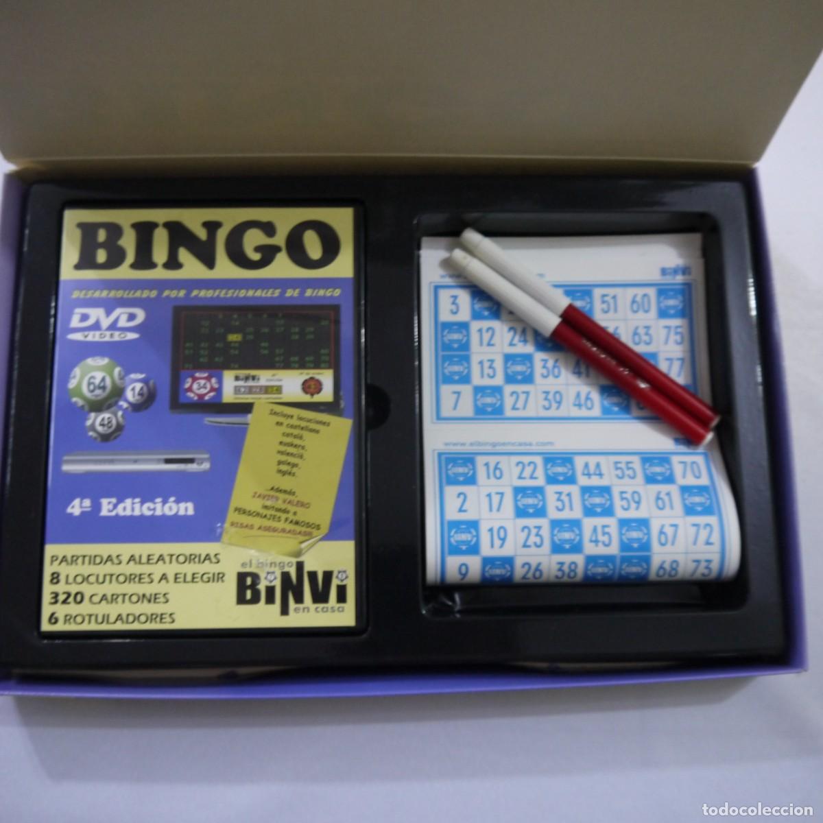 Juegos de mesa: BINGO. EL BINGO EN CASA EN DVD - BINVI - 2011 - Foto 7