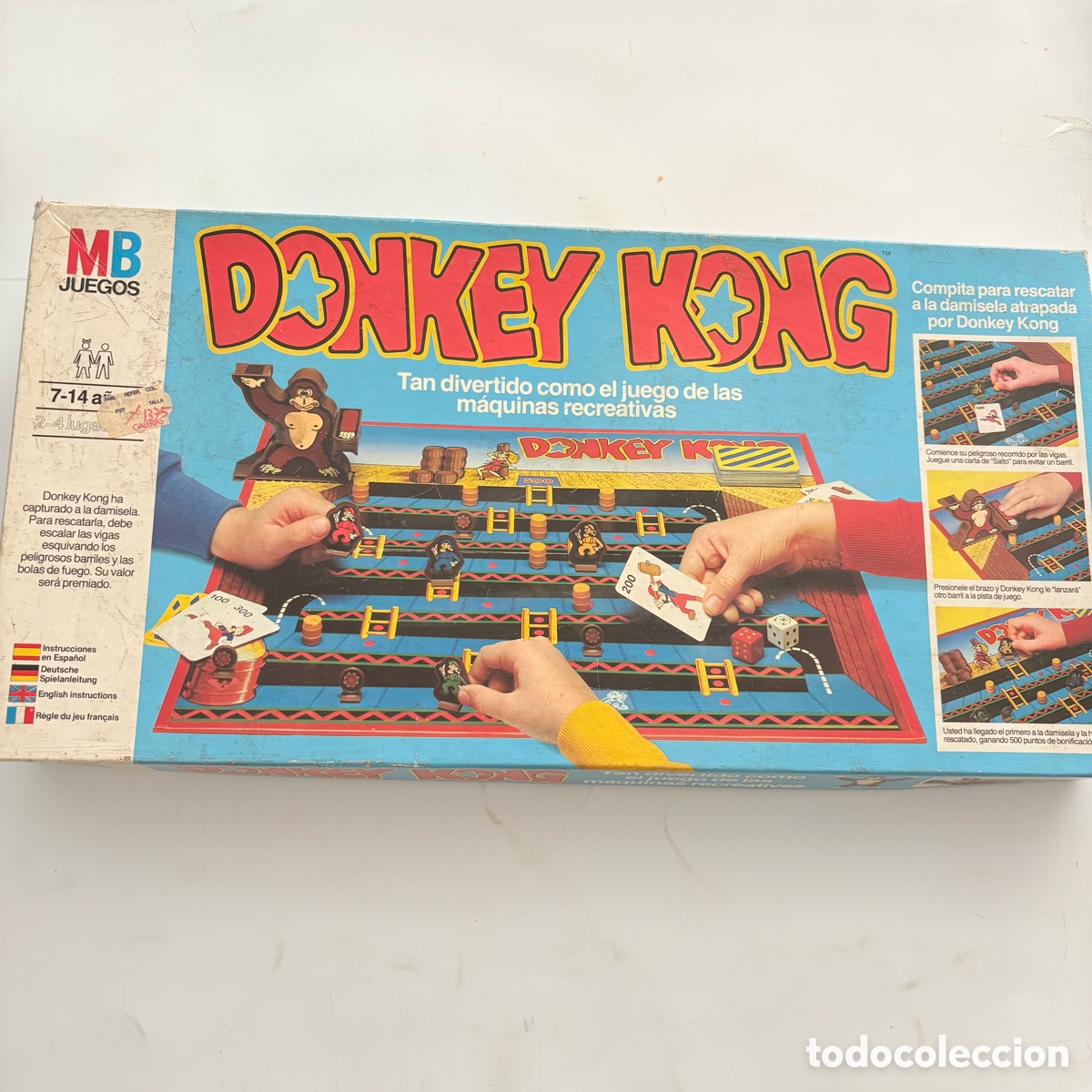Juegos de mesa: juego de mesa donkey kong de mb