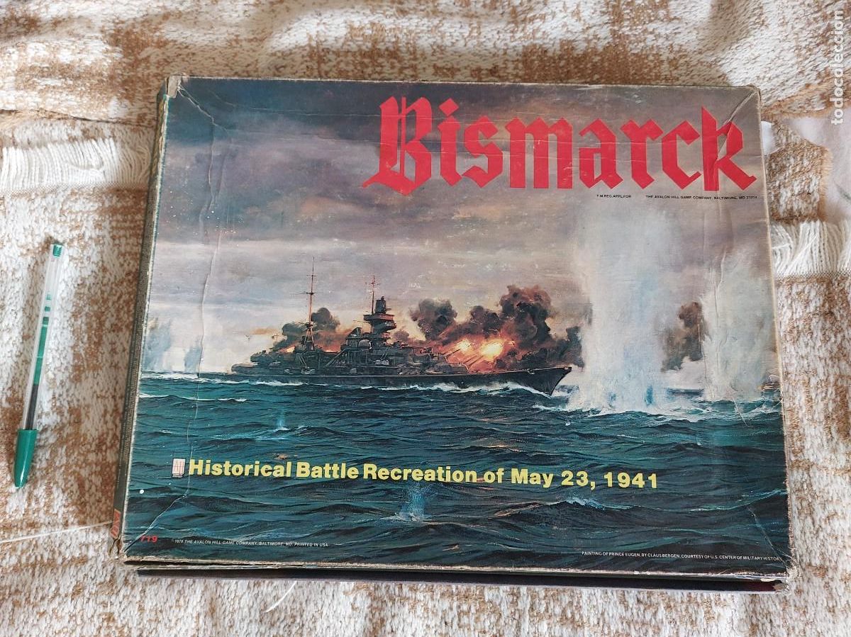 Juegos de mesa: Juego de mesa Bismarck Batalla Naval