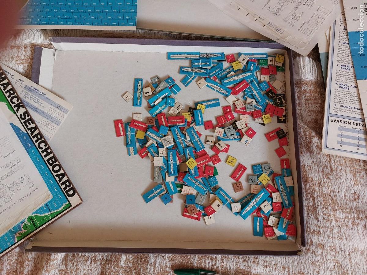Juegos de mesa: Juego de mesa Bismarck Batalla Naval - Foto 8