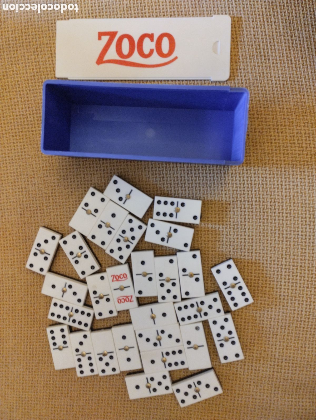 Juegos de mesa: Domino publicidad Pacharan Zoco
