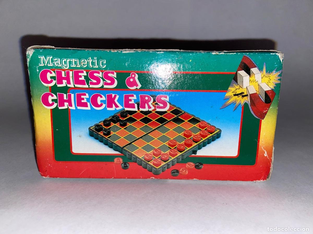 Juegos de mesa: ANTIGUO &ldquo; JUEGO DE BOLSILLO MAGN&Eacute;TICO &ldquo; EN CAJA