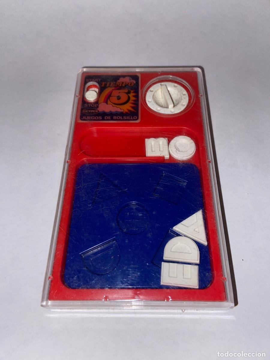 Juegos de mesa: ANTIGUO JUEGO &ldquo; TIEMPO 5 &ldquo; JUEGOS DE BOLSILLO - JUEGOS GEYPER