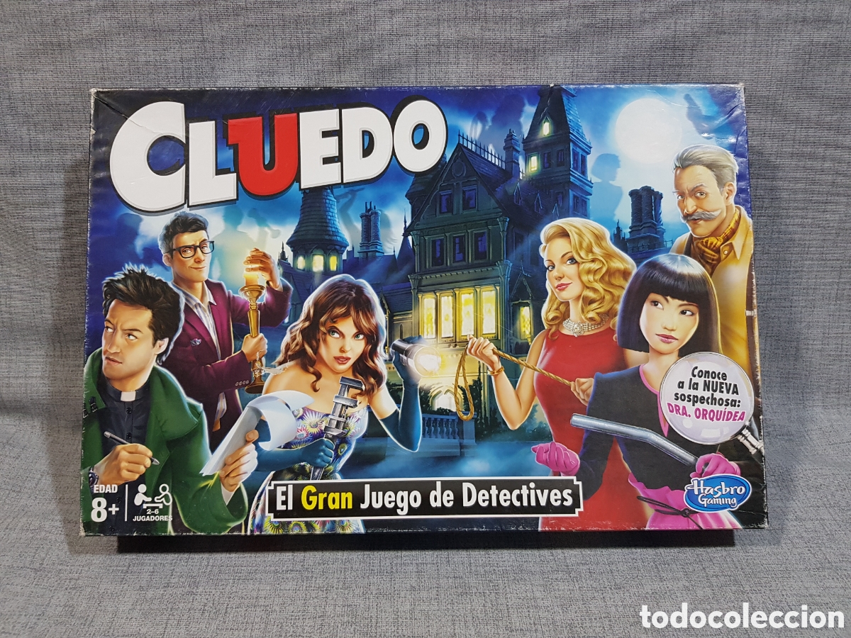 Juegos de mesa: CLUEDO 2015 HASBRO GAMING EL GRAN JUEGO DE DETECTIVES. JUEGO DE MESA. A PARTIR DE 8 A&Ntilde;OS