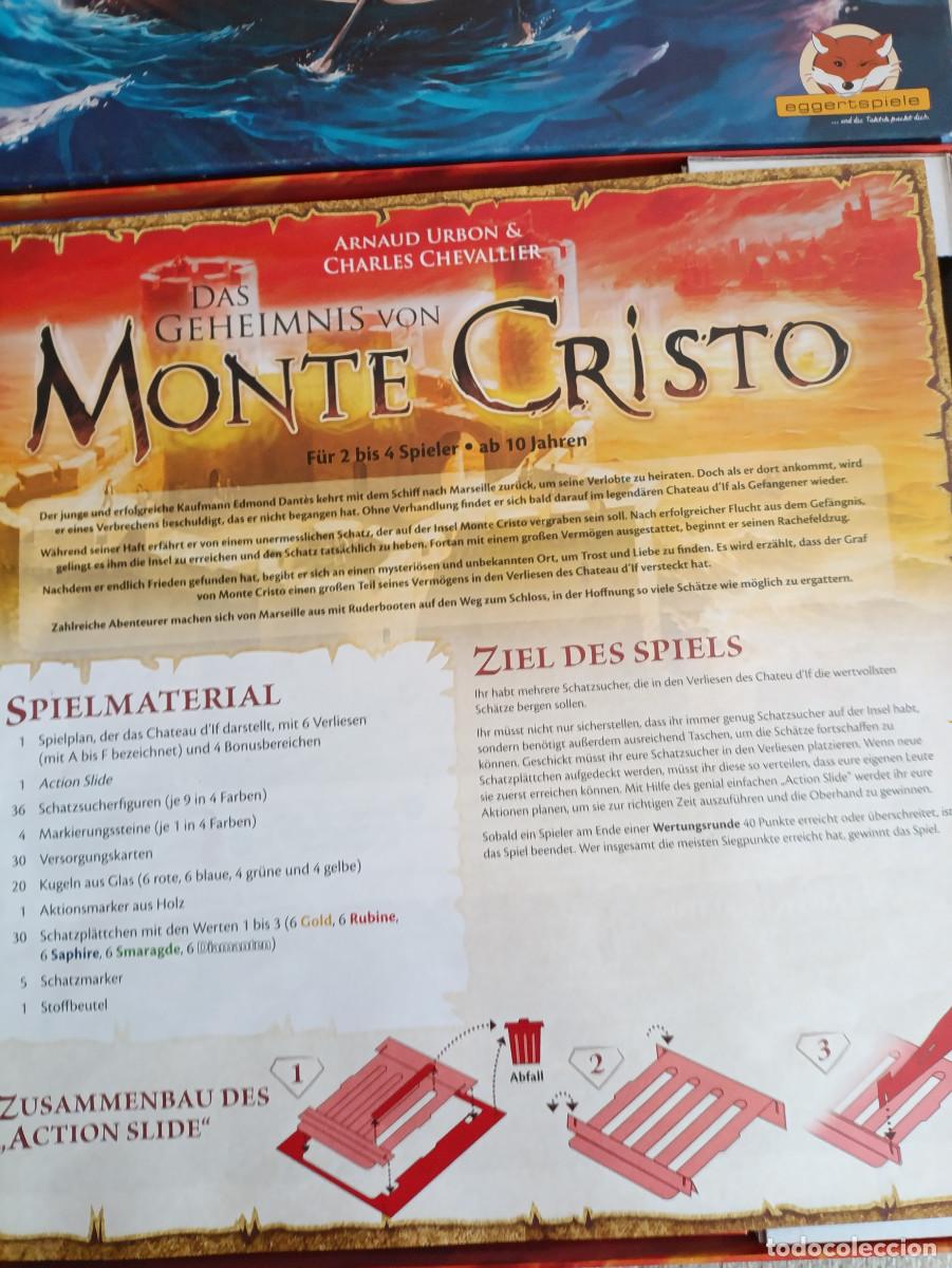 Juegos de mesa: JUEGO DE MESA MONTE CRISTO VERSION ALEMANA - Foto 3