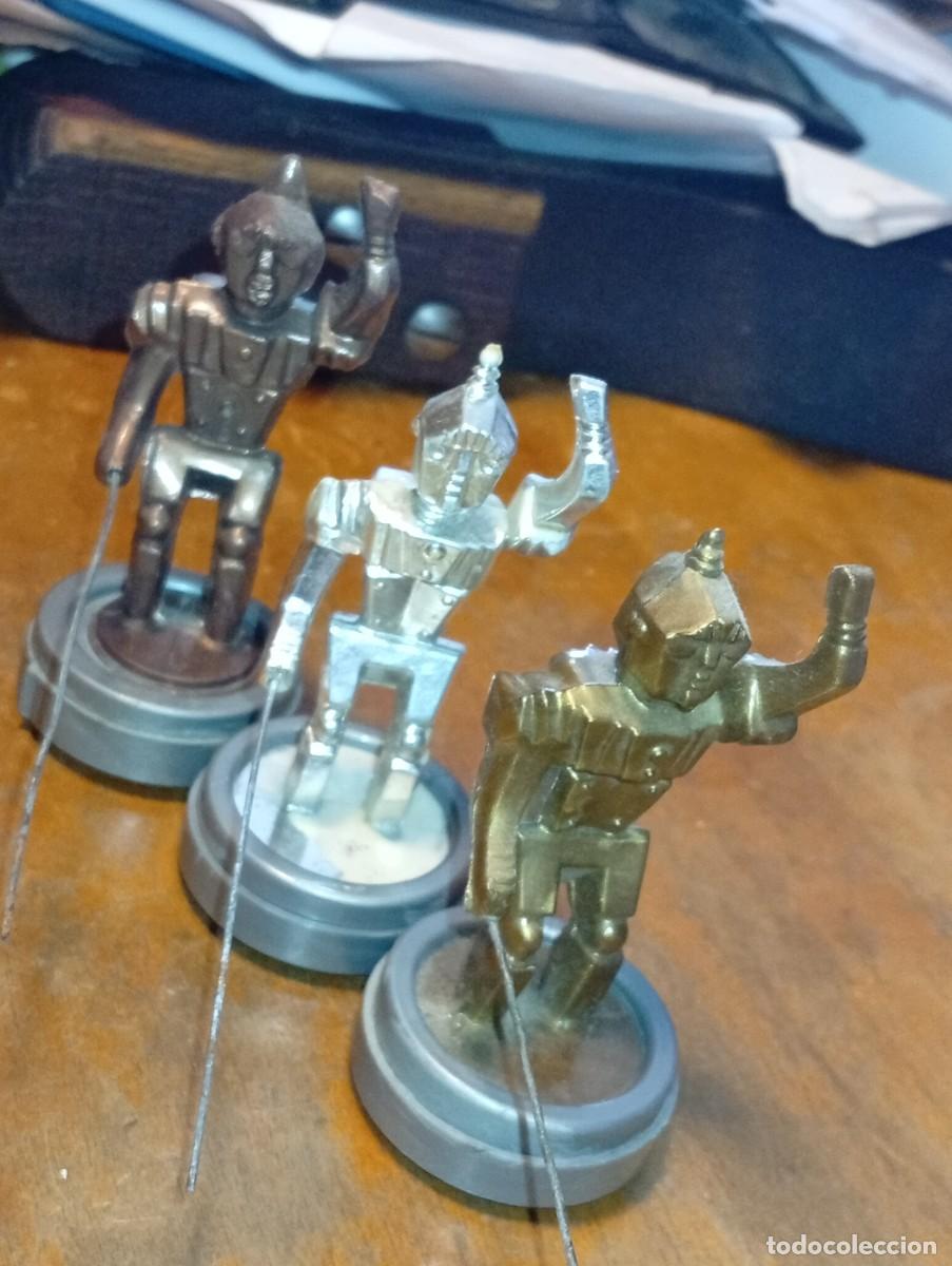 Juegos de mesa: DIVERTIDO LOTE SUPER ROBOT MAGN&Eacute;TICO JUEGO DE CEFA CLASICO RARO 3 COLORES A&Ntilde;OS 70