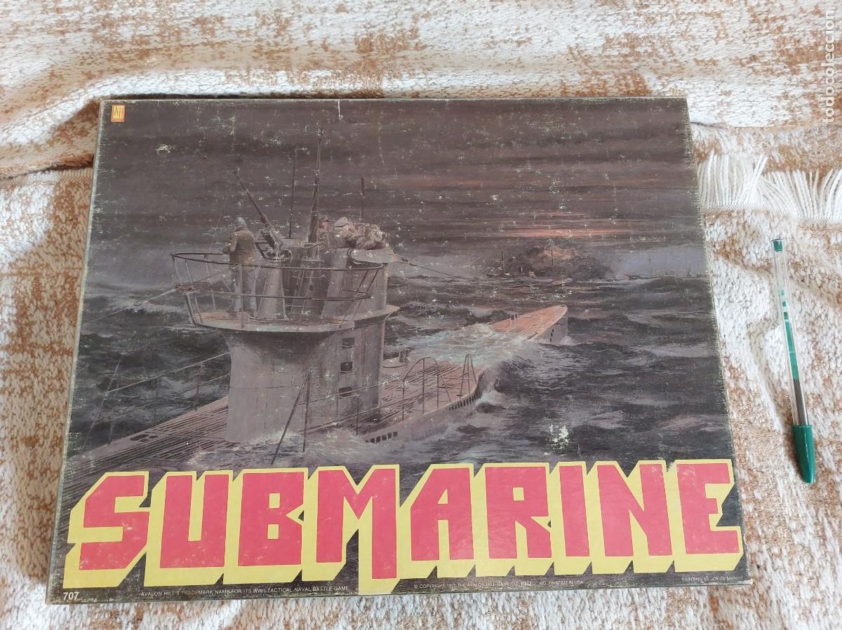 Juegos de mesa: Submarine Avalon Hill Juego de Mesa