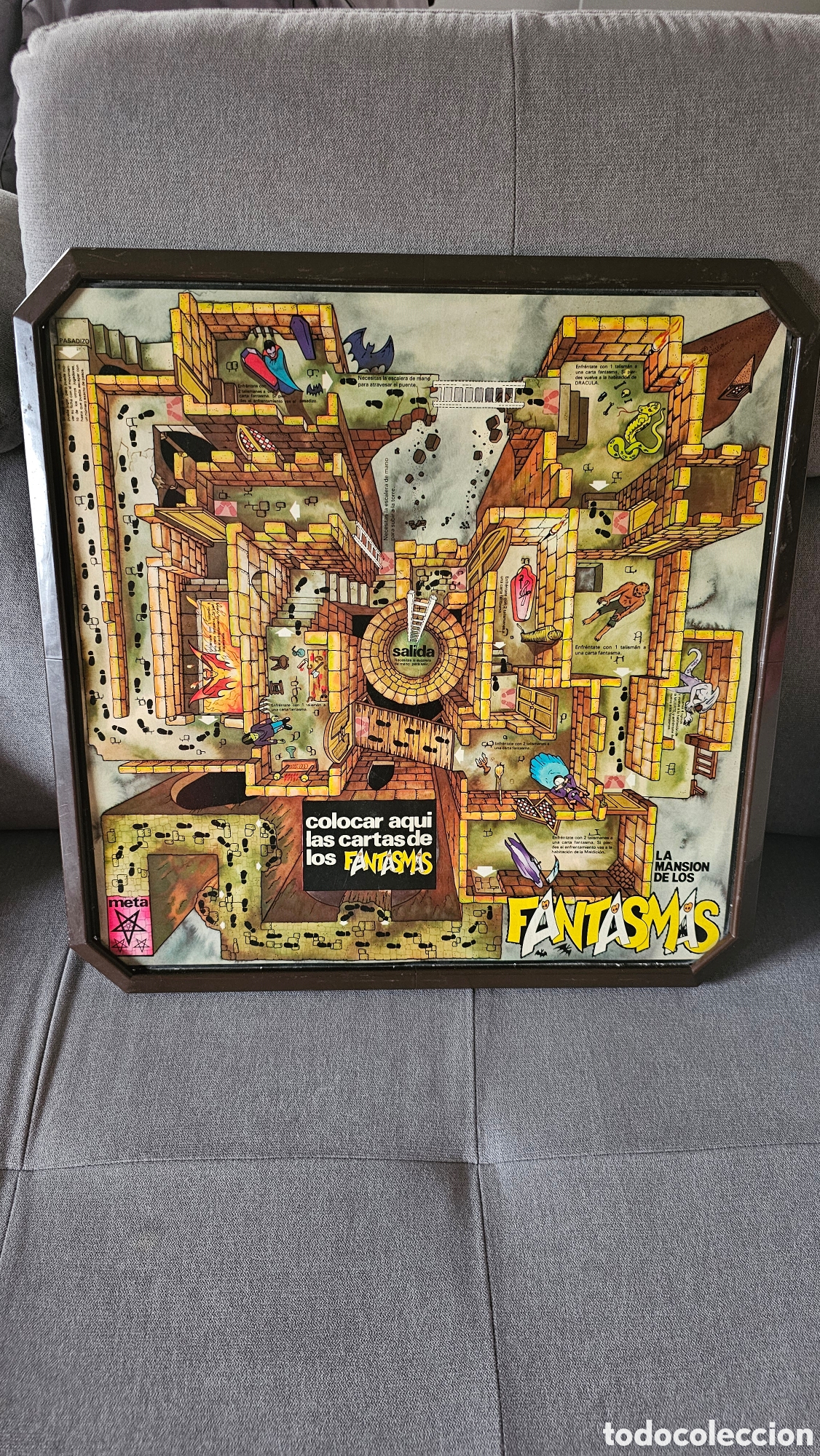 Juegos de mesa: Tablero La Mansi&oacute;n de Los Fantasmas grande