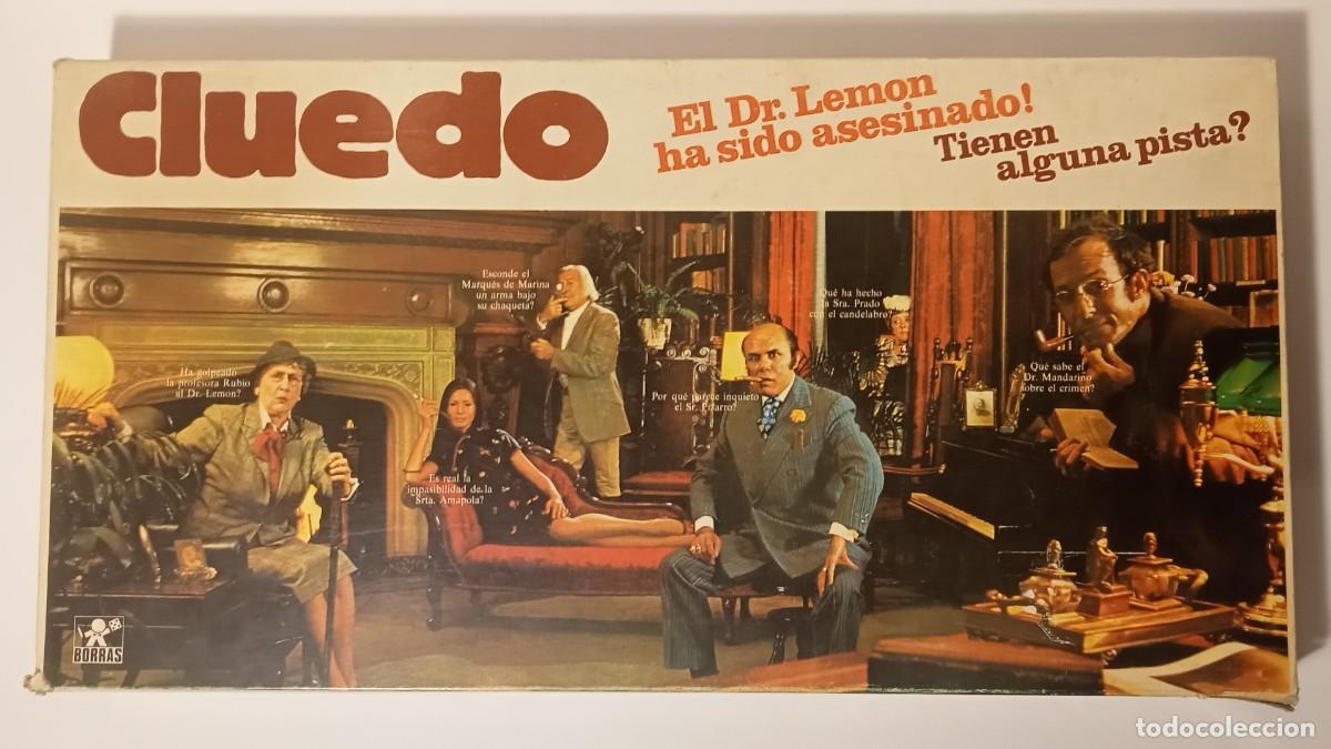 Juegos de mesa: CLUEDO - A&Ntilde;OS 80 - JUEGO DE MESA ANTIGUO