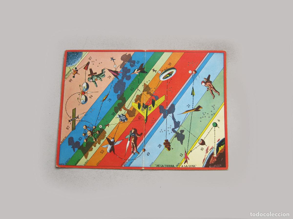 Juegos de mesa: TABLERO DE LOS JUEGOS REUNIDOS DEL JUEGO DE LA TIERRA A LA LUNA