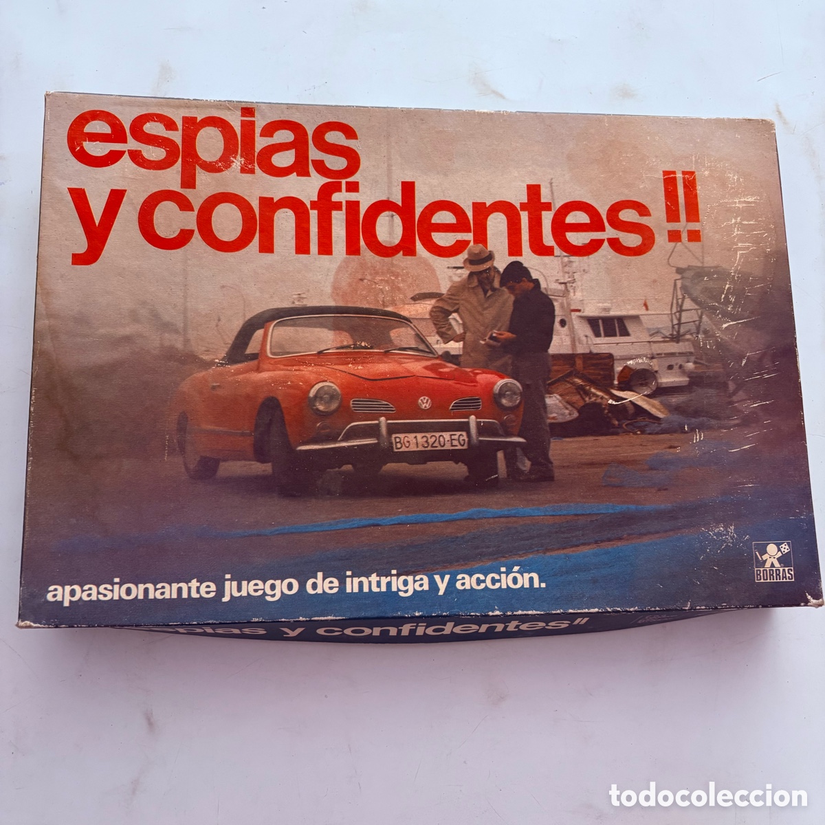 Juegos de mesa: JUEGO DE MESA completo ESPIAS Y CONFIDENTES DE BORRAS