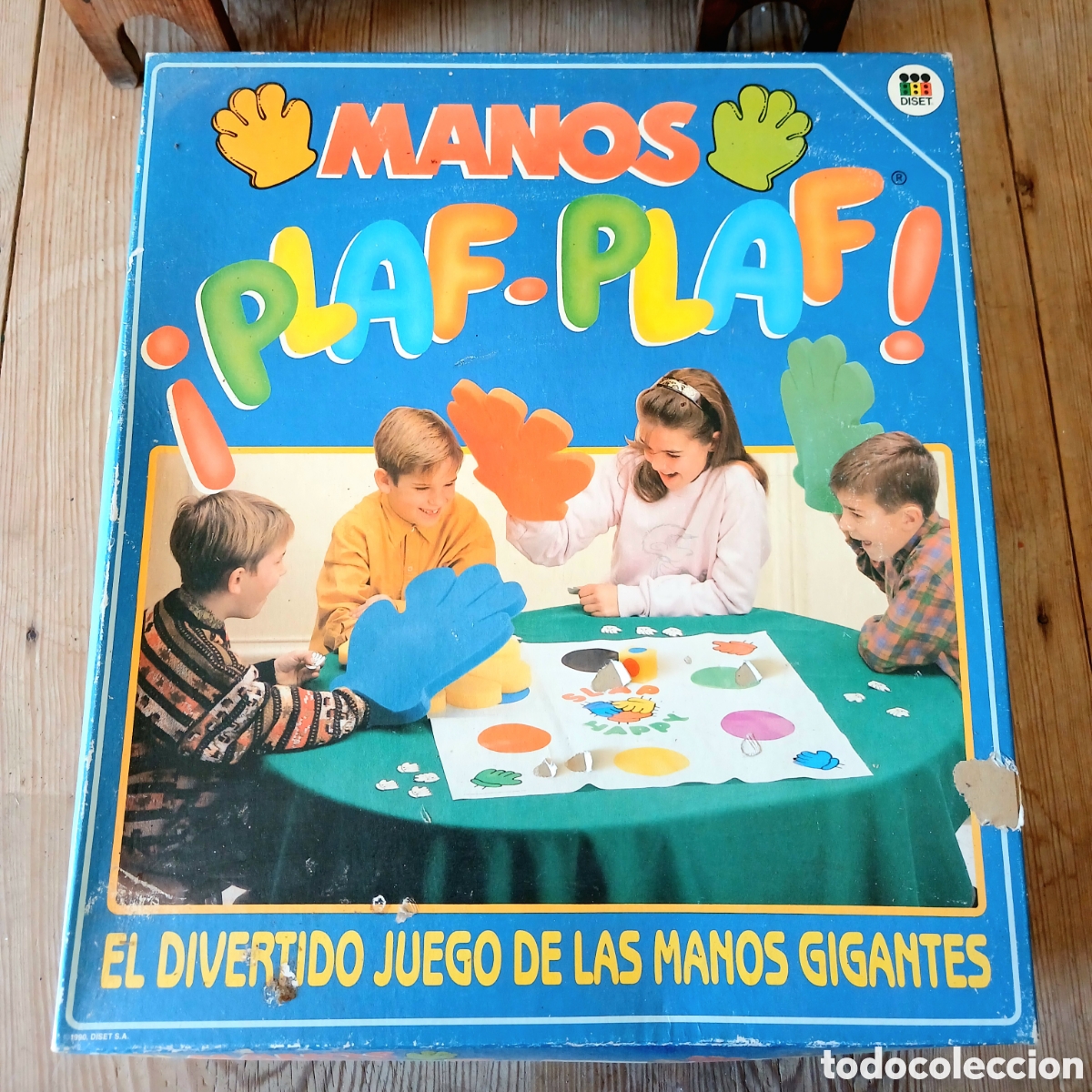 Juegos de mesa: Juego MNOS PLAF PLAF 1990