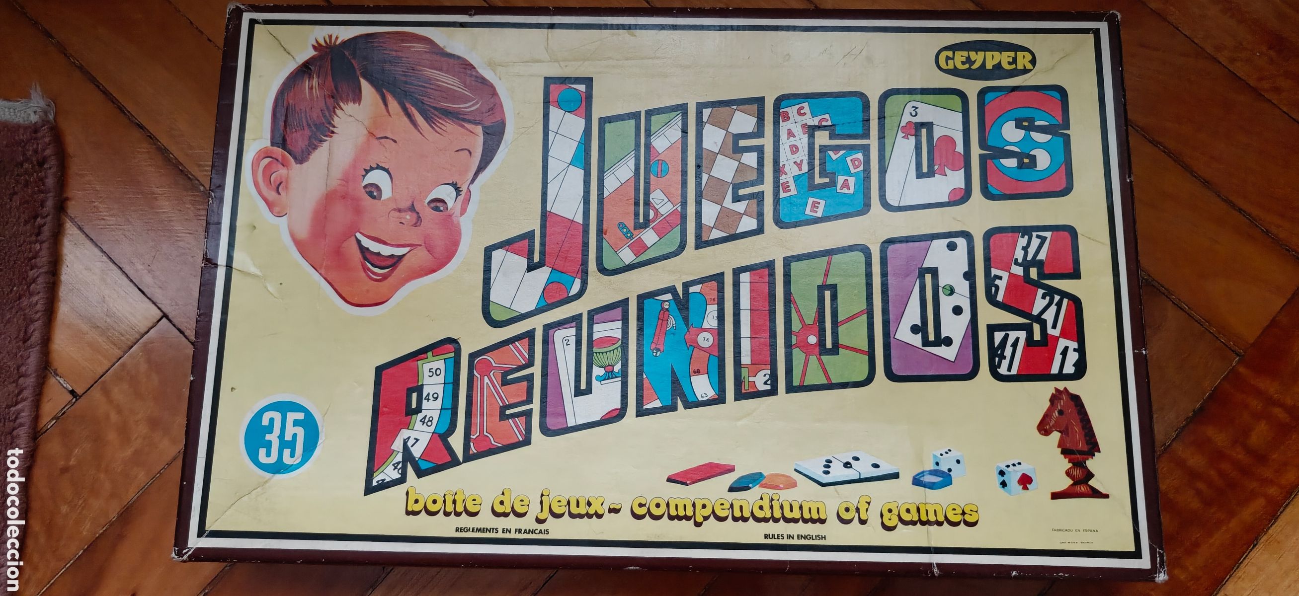 Juegos de mesa: Juegos Reunidos 35 completo - Foto 1