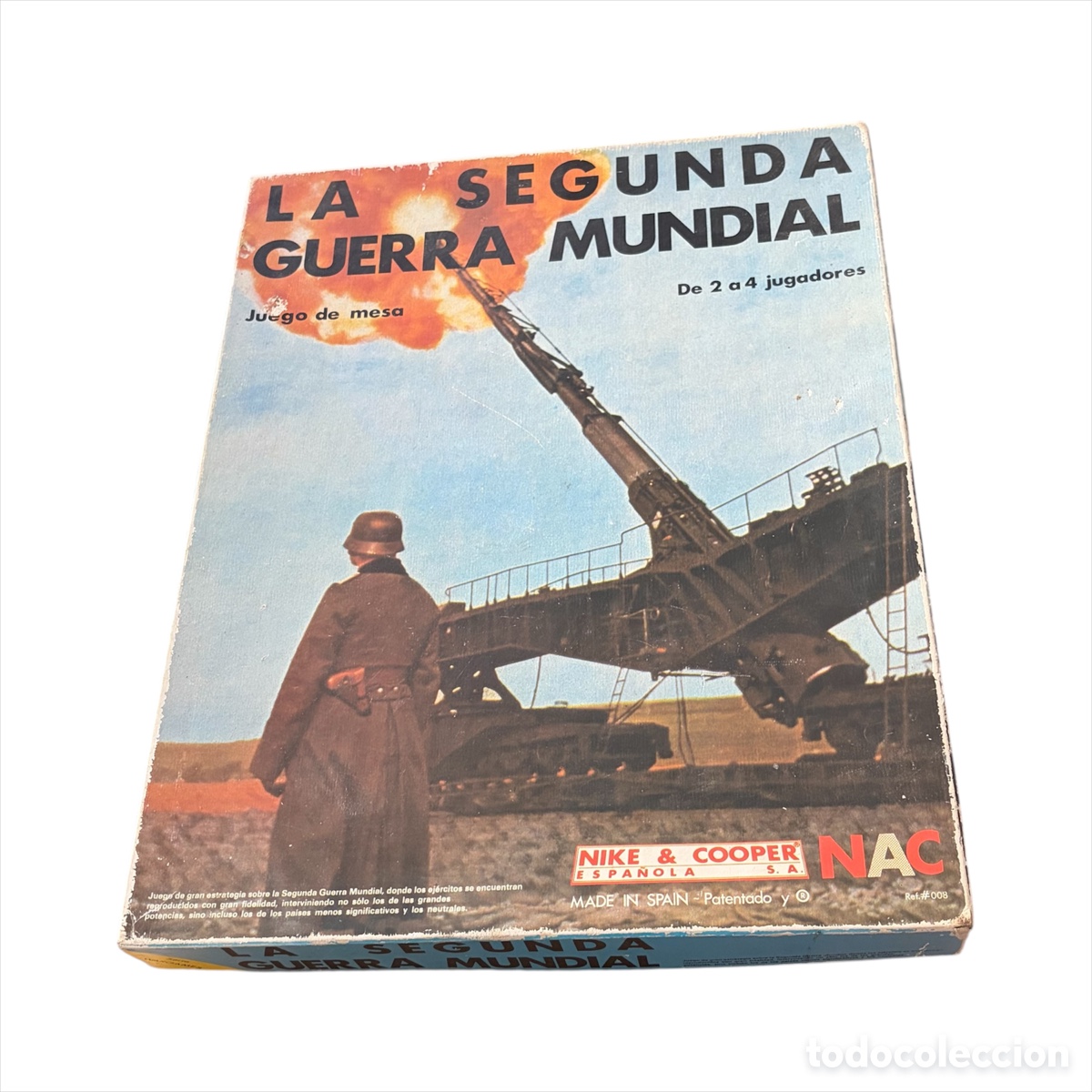 Juegos de mesa: Juego de mesa COMPLETO la Segunda Guerra Mundial NAC a&ntilde;os 80 nike & cooper