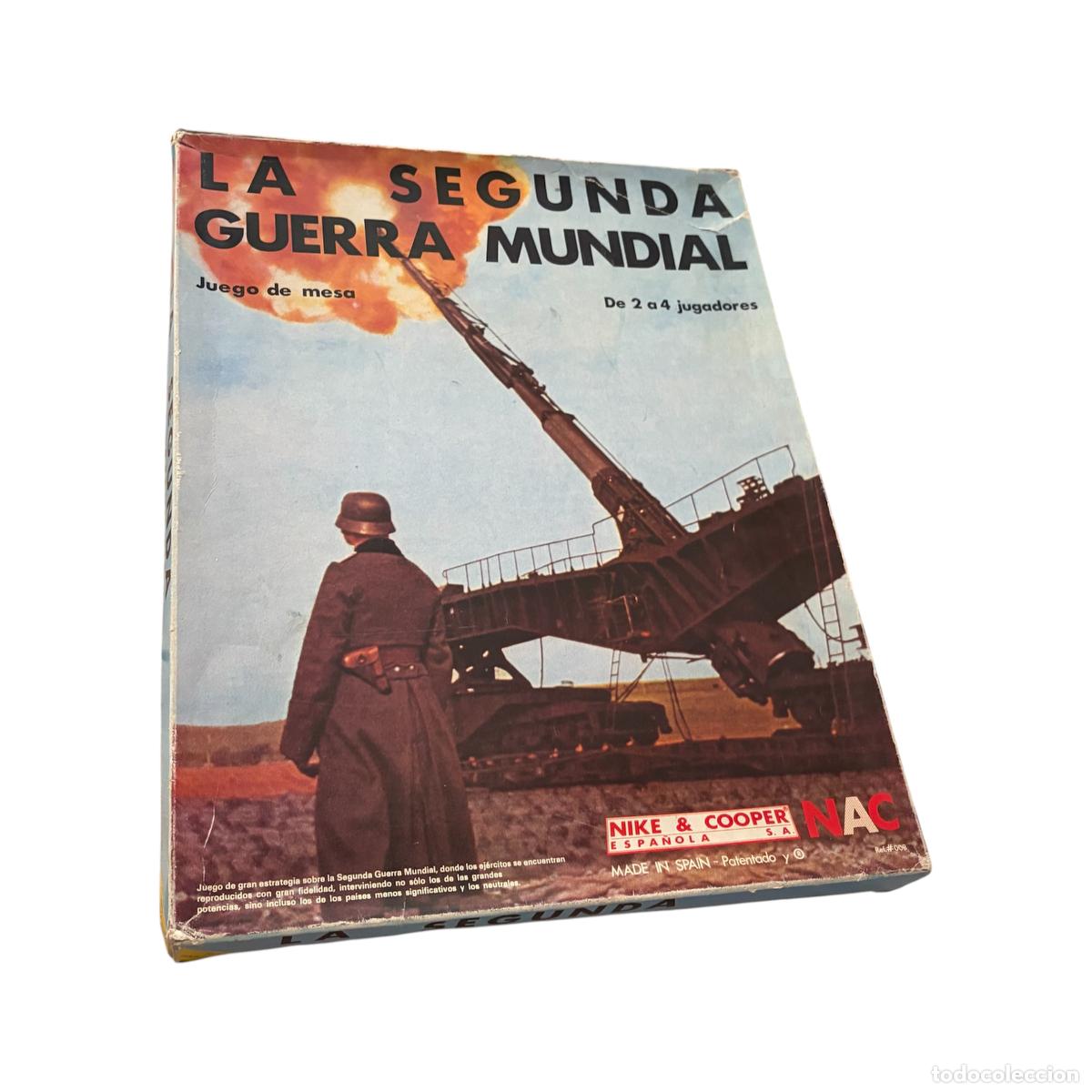 Juegos de mesa: Juego de mesa COMPLETO la Segunda Guerra Mundial NAC a&ntilde;os 80 nike & cooper