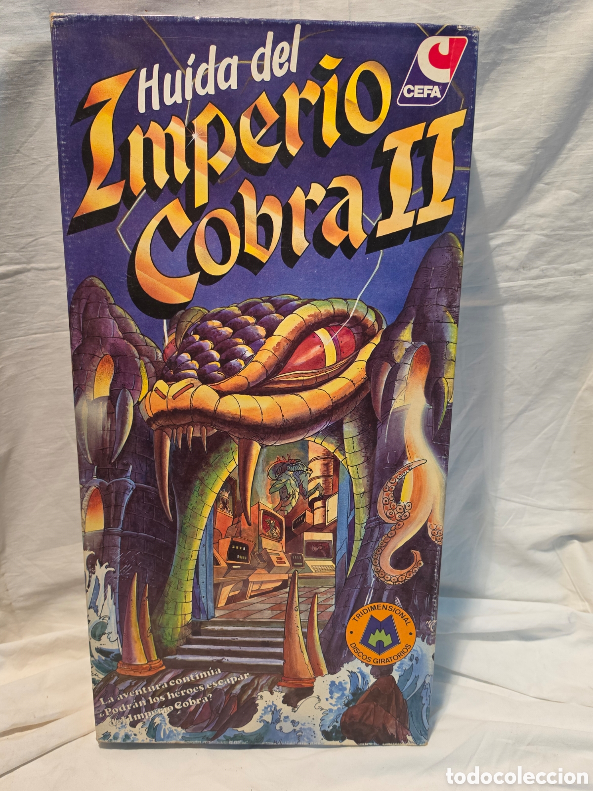 Juegos de mesa: HIIDA DEL IMPERIO COBRA. CEFA .A&Ntilde;OS 80. COMPLETO.