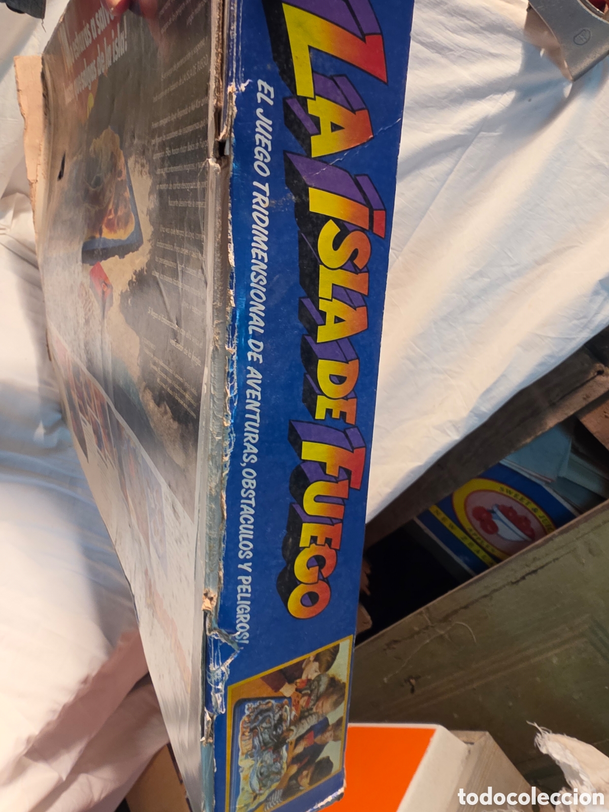 Juegos de mesa: LA ISLA DE FUEGO. CEFA. A&Ntilde;OS 80. COMPLETO.