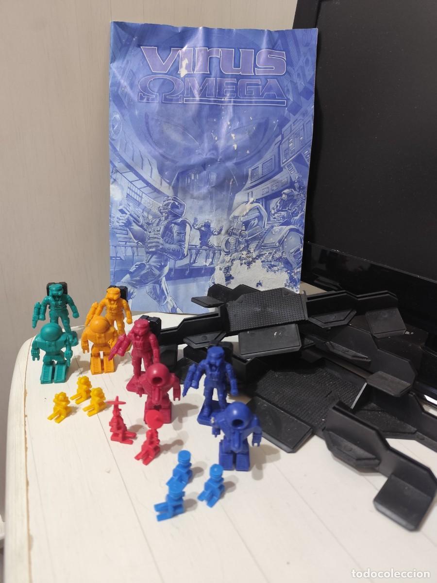 Juegos de mesa: Juego Virus Omega piezas sueltas