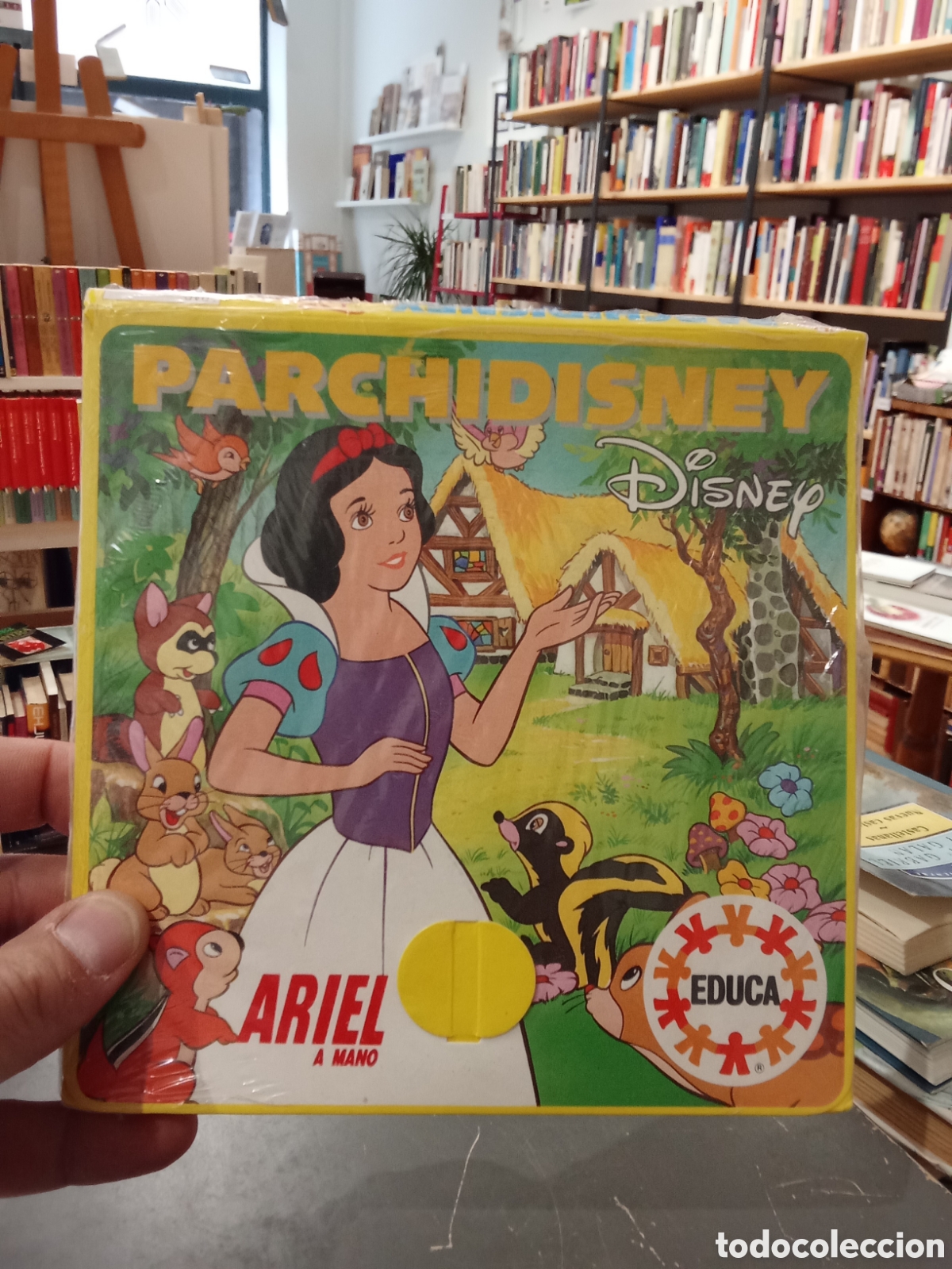 Juegos de mesa: ParchiDisney Ariel a mano Educa Con pl&aacute;stico - Foto 1