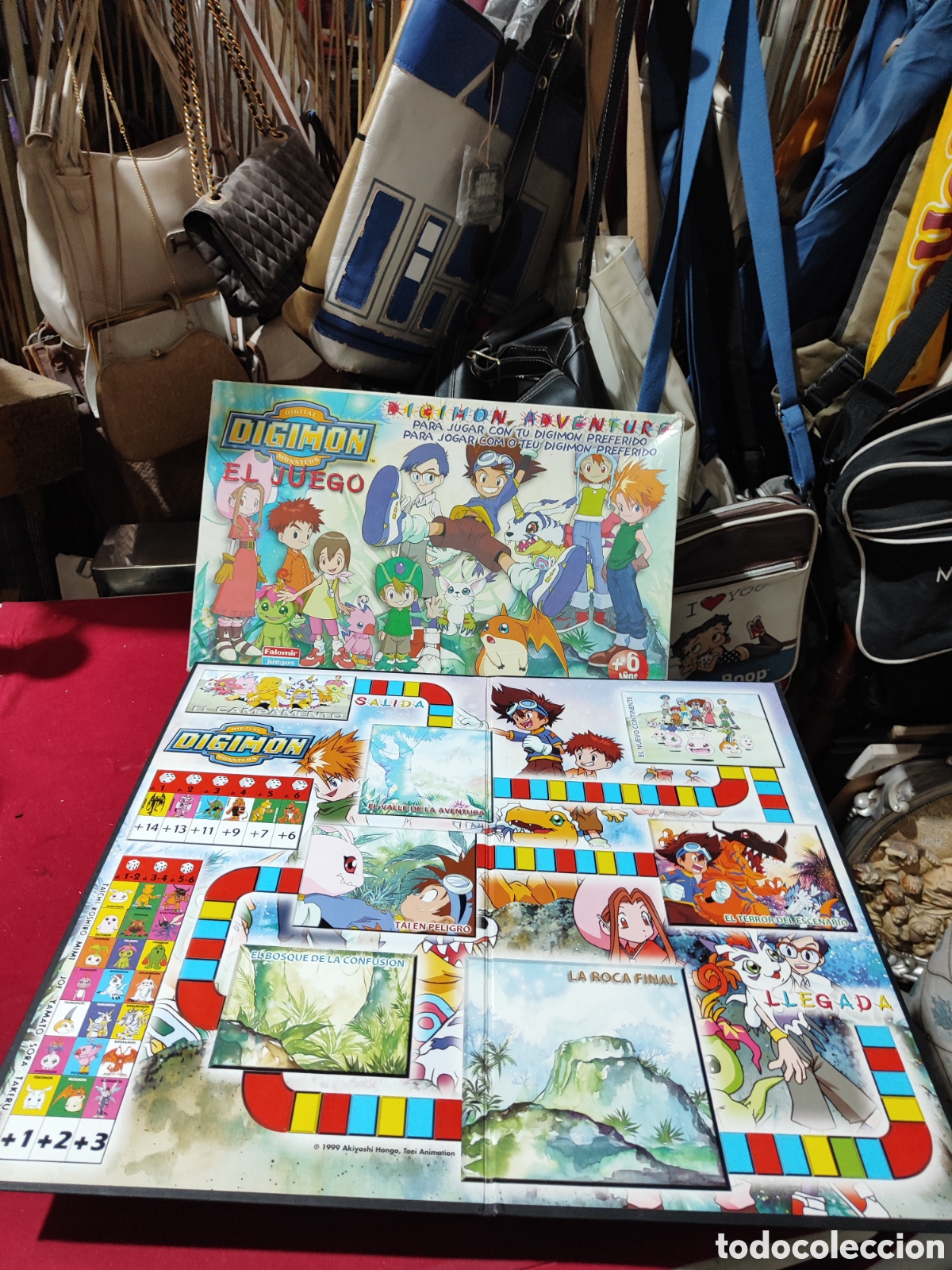 Juegos de mesa: Digital Monsters Digimon el juego de Falomir completo