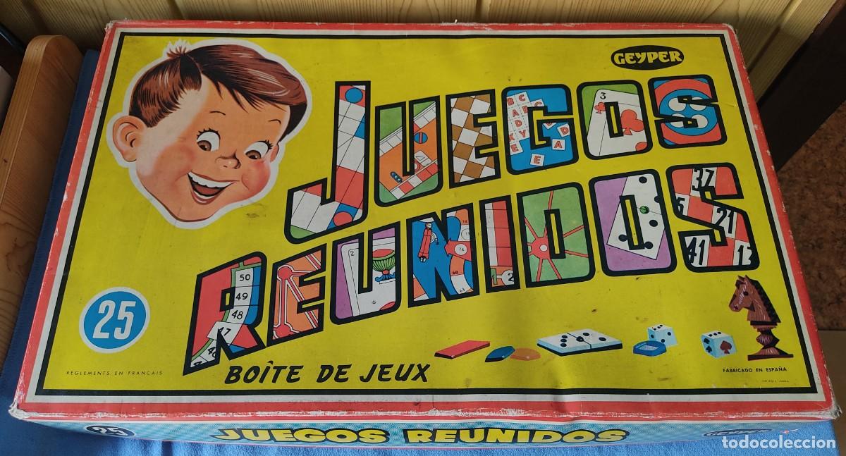 Juegos de mesa: OFERTA ANTIGUO JUEGOS REUNIDOS GEYPER 25 A&Ntilde;OS 70 MUY COMPLETO Y BIEN CONSERVADO