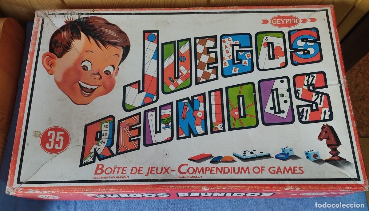 Juegos de mesa: OFERTA ANTIGUO JUEGOS REUNIDOS GEYPER 35 A&Ntilde;OS 70 MUY COMPLETO Y BIEN CONSERVADO