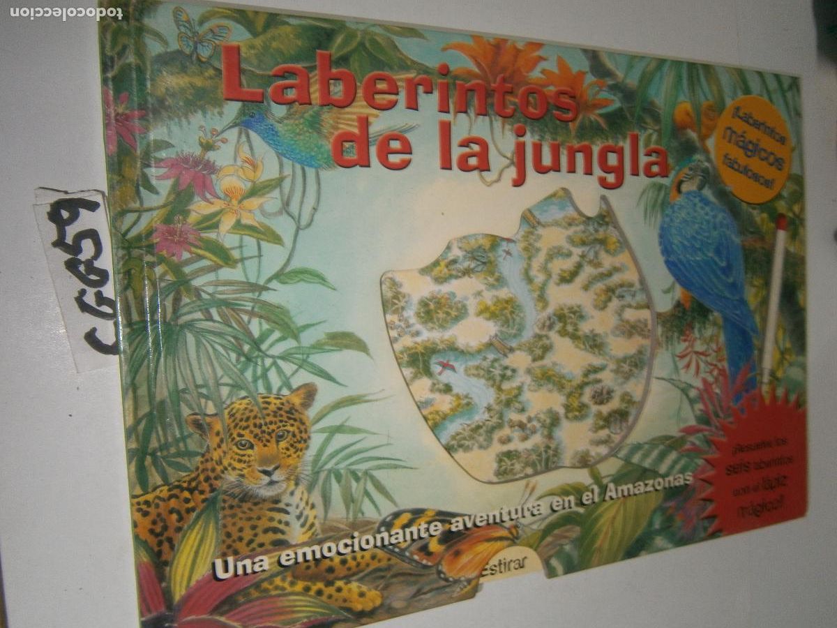 Juegos de mesa: JUEGO EDUCATIVO - LABERINTOS DE LA JUNGLA