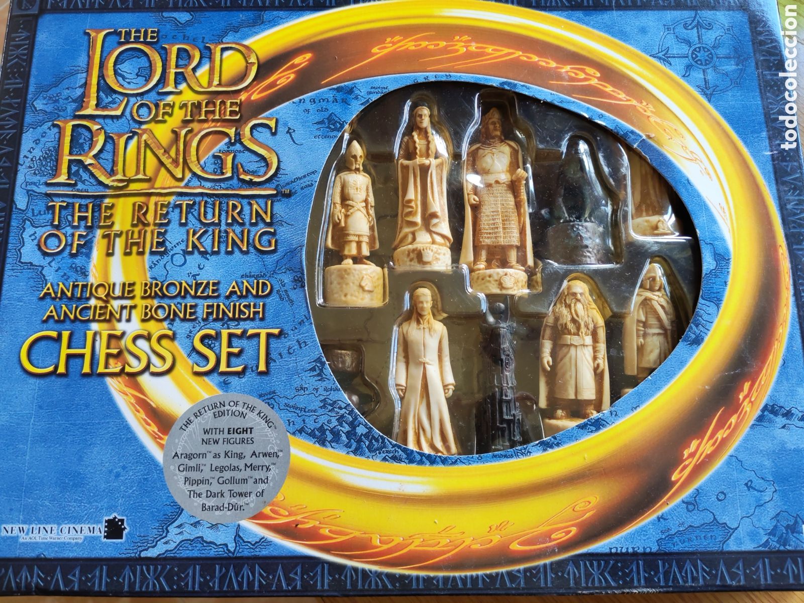 Juegos de mesa: Juego de ajedrez Edicion Especial. &rdquo;El se&ntilde;or de los anillos&rdquo;. Parker Brothers. (Hasbro). 2003.(CL)
