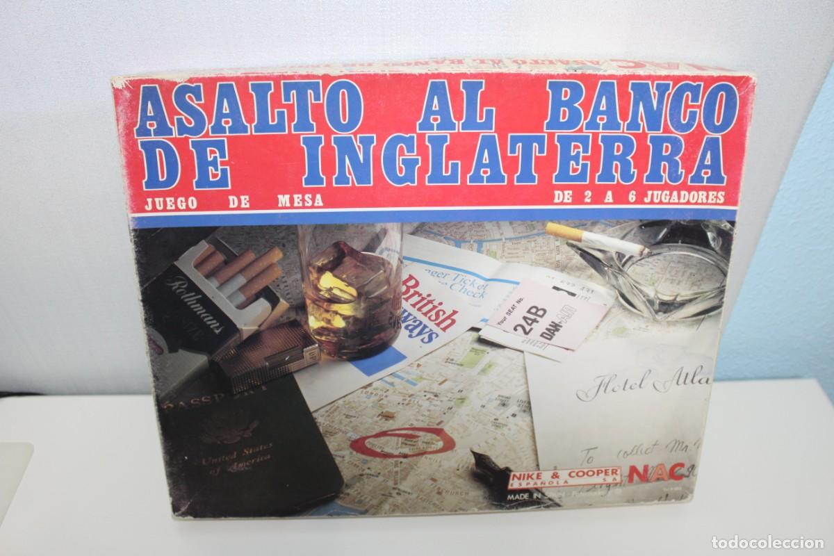 Juegos de mesa: JUEGO DE MESA NAC - ASALTO AL BANCO DE INGLATERRA NAC - COMPLETO