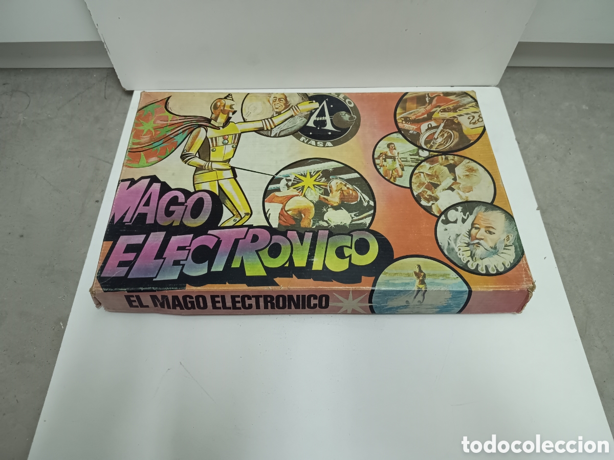 Juegos de mesa: EL MAGO ELECTR&Oacute;NICO - SIEMPRE DA RESPUESTA - MARCA CEFA A&Ntilde;OS 60