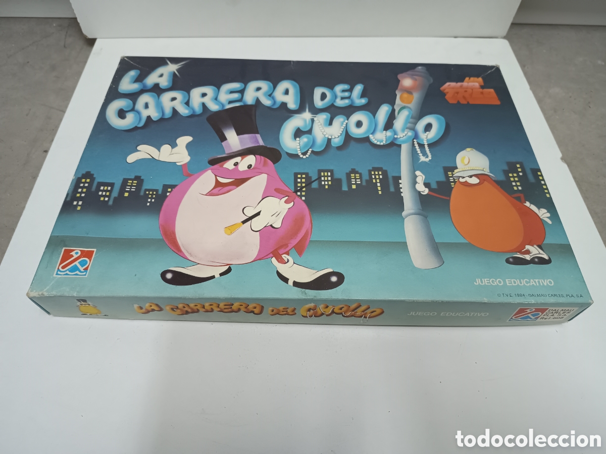 Juegos de mesa: LA CARRERA DEL CHOLLO DEL PROGRAMA UN DOS TRES RESPONDA OTRA VEZ - TVE A&Ntilde;O 1984 - INCOMPLETO