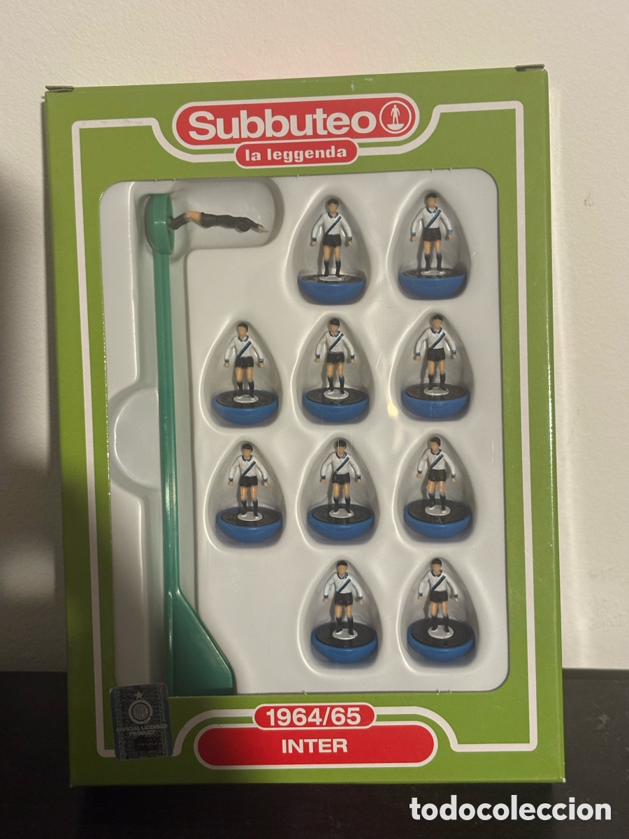 Juegos de mesa: F&uacute;tbol, Subbuteo La Leggenda, Inter 1964/65 (A17)