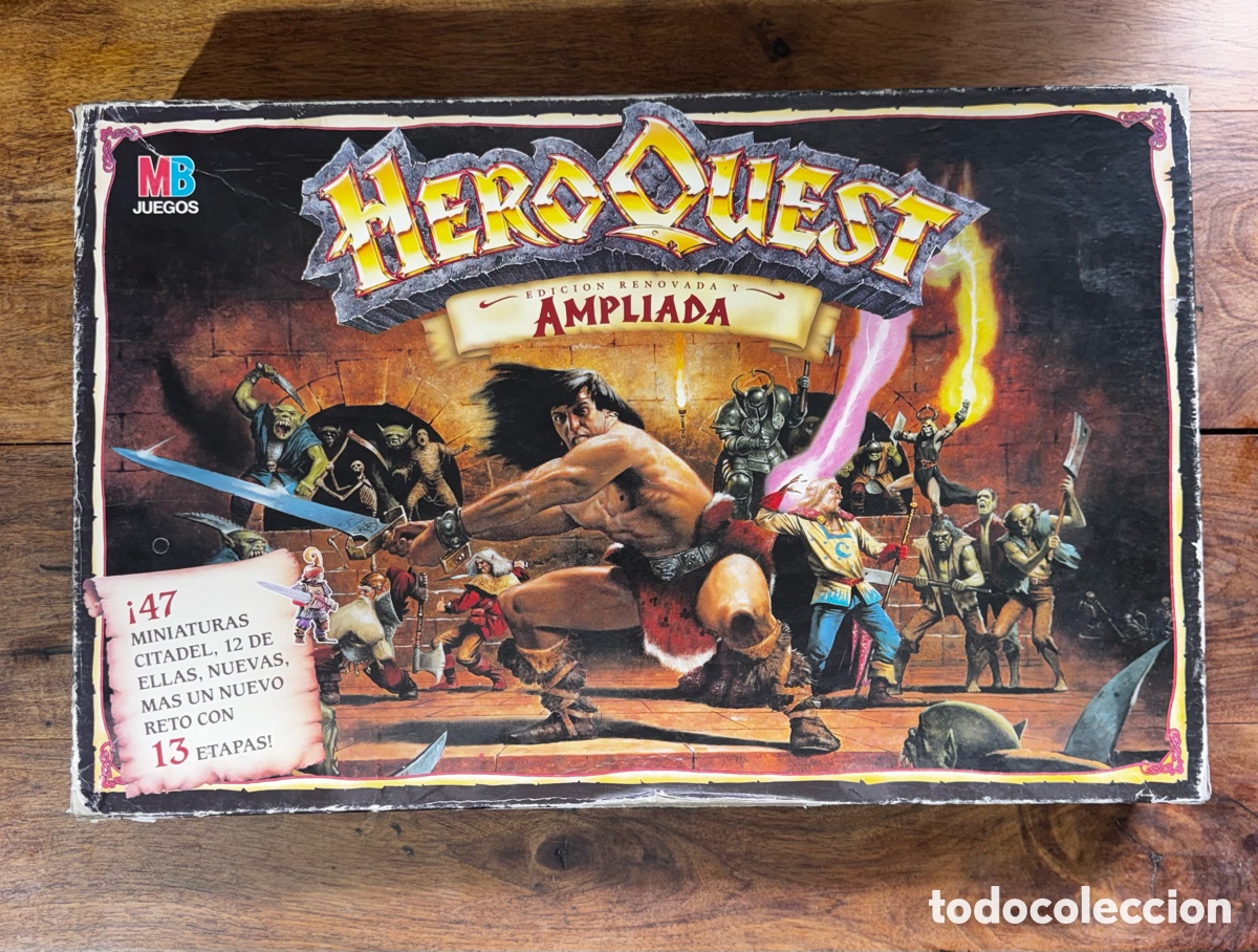 Juegos de mesa: Hero Quest MB Juegos Edici&oacute;n Ampliada