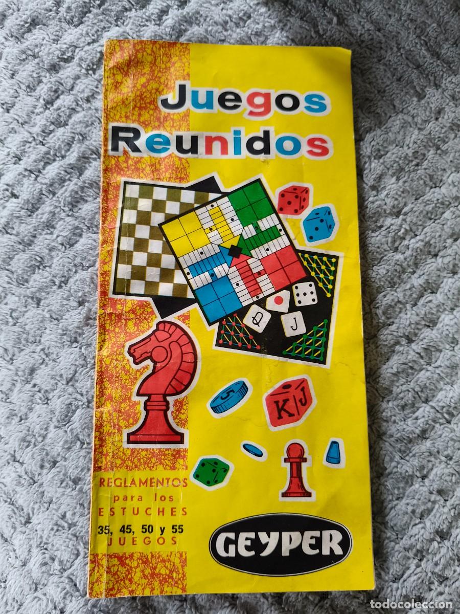 Juegos de mesa: Juegos de mesa Juegos Reunidos Geiper Instruciones para juegos