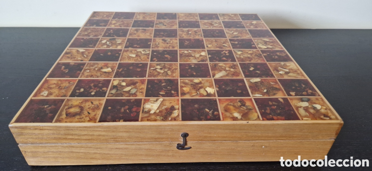 Juegos de mesa: Ajedrez de &aacute;mbar original - Foto 6
