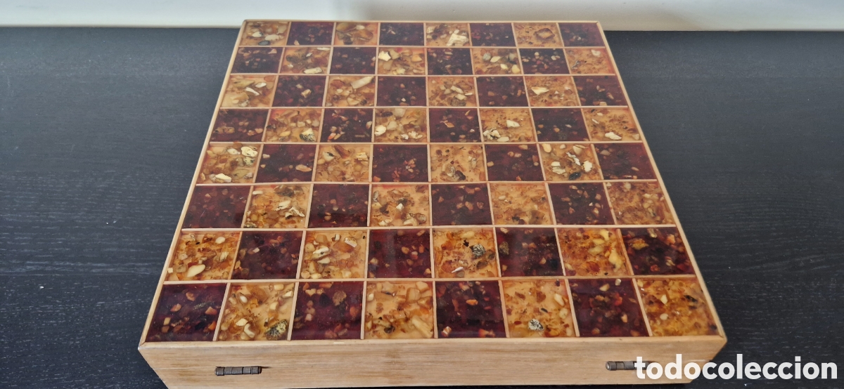 Juegos de mesa: Ajedrez de &aacute;mbar original - Foto 10