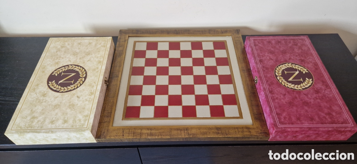 Juegos de mesa: Ajedrez de Napole&oacute;n con piezas de plomo - Foto 2