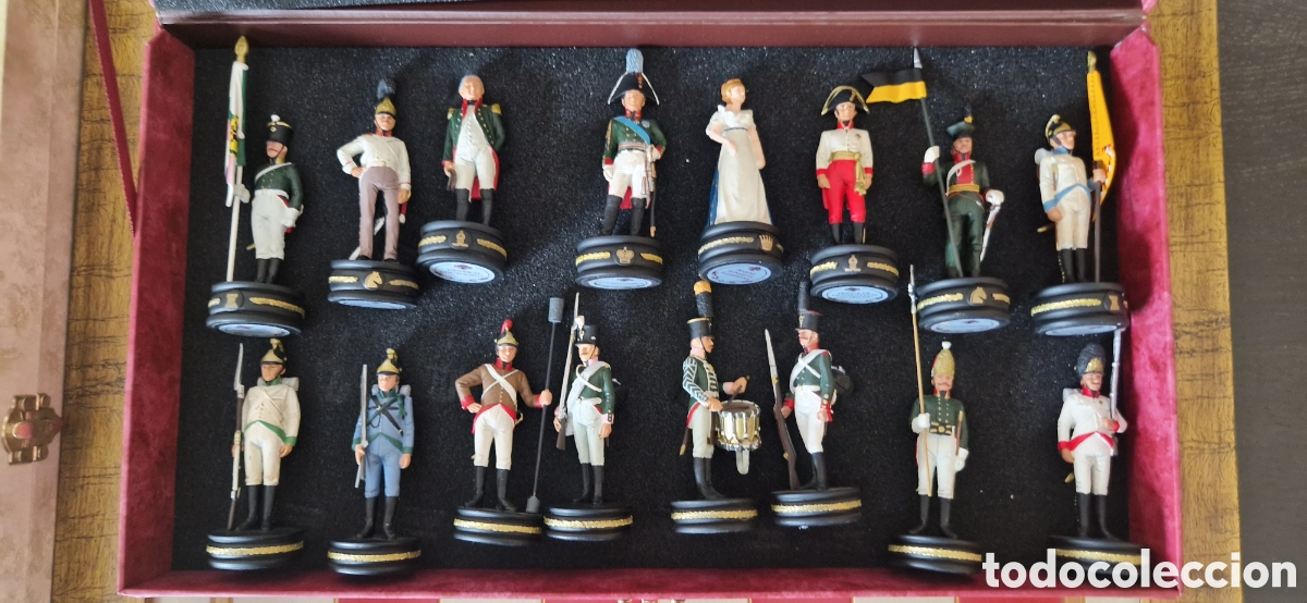 Juegos de mesa: Ajedrez de Napole&oacute;n con piezas de plomo - Foto 5