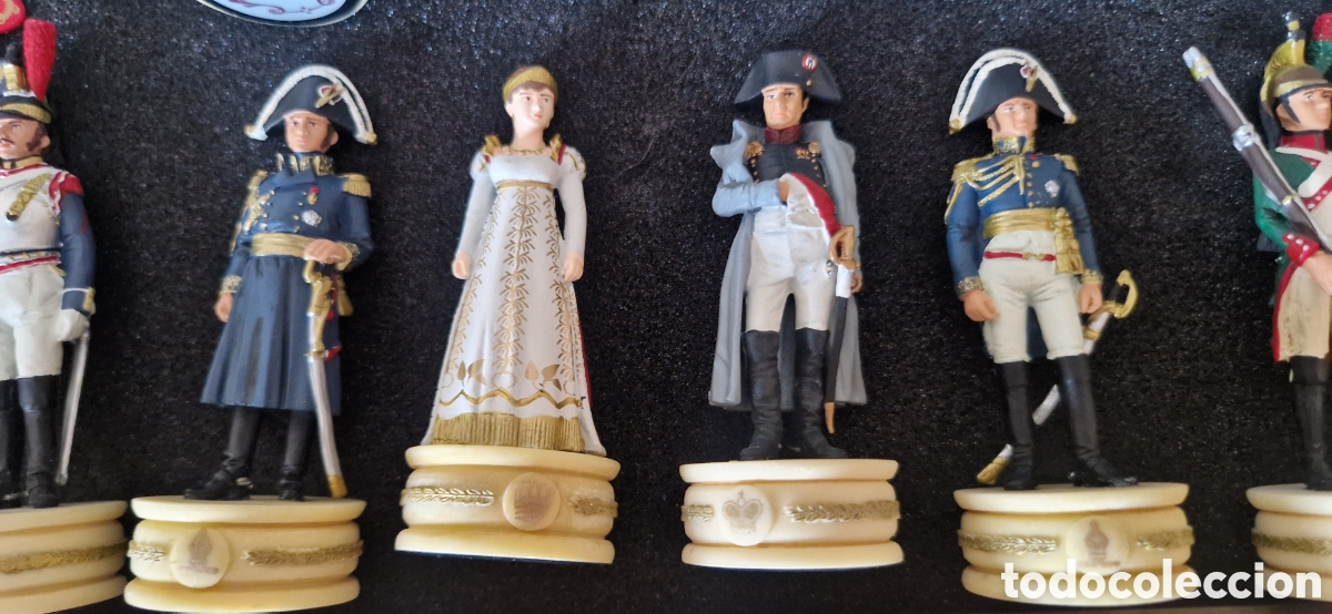 Juegos de mesa: Ajedrez de Napole&oacute;n con piezas de plomo - Foto 9