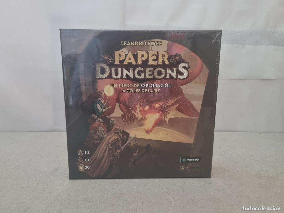 Juegos de mesa: Juego de mesa Paper Dungeons nuevo sin abrir