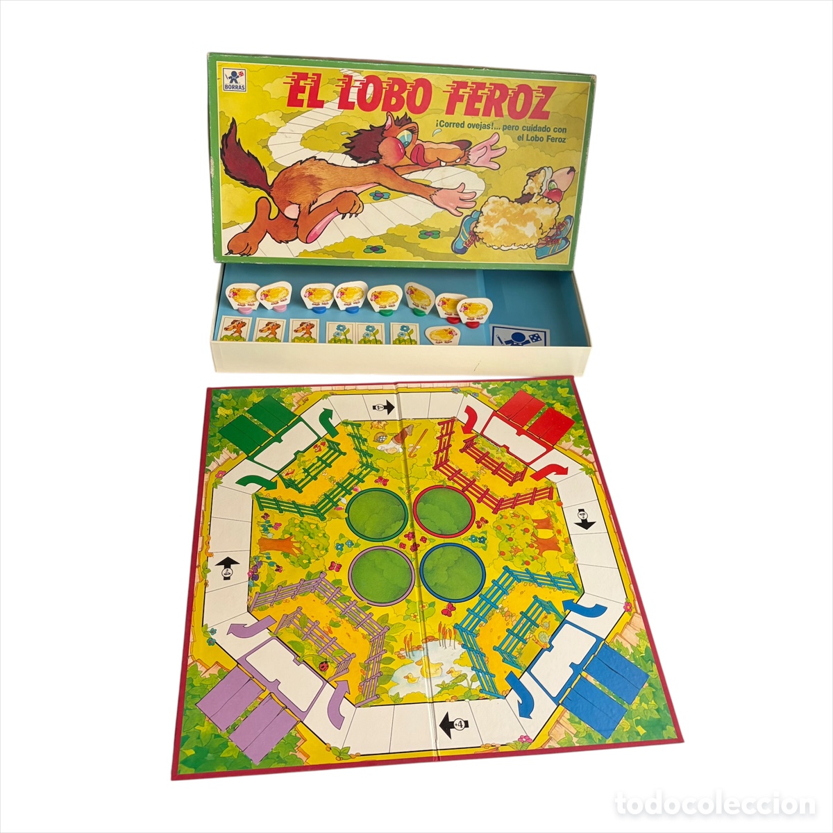 Juegos de mesa: Juego de mesa El lobo feroz de Borras ref. 9008