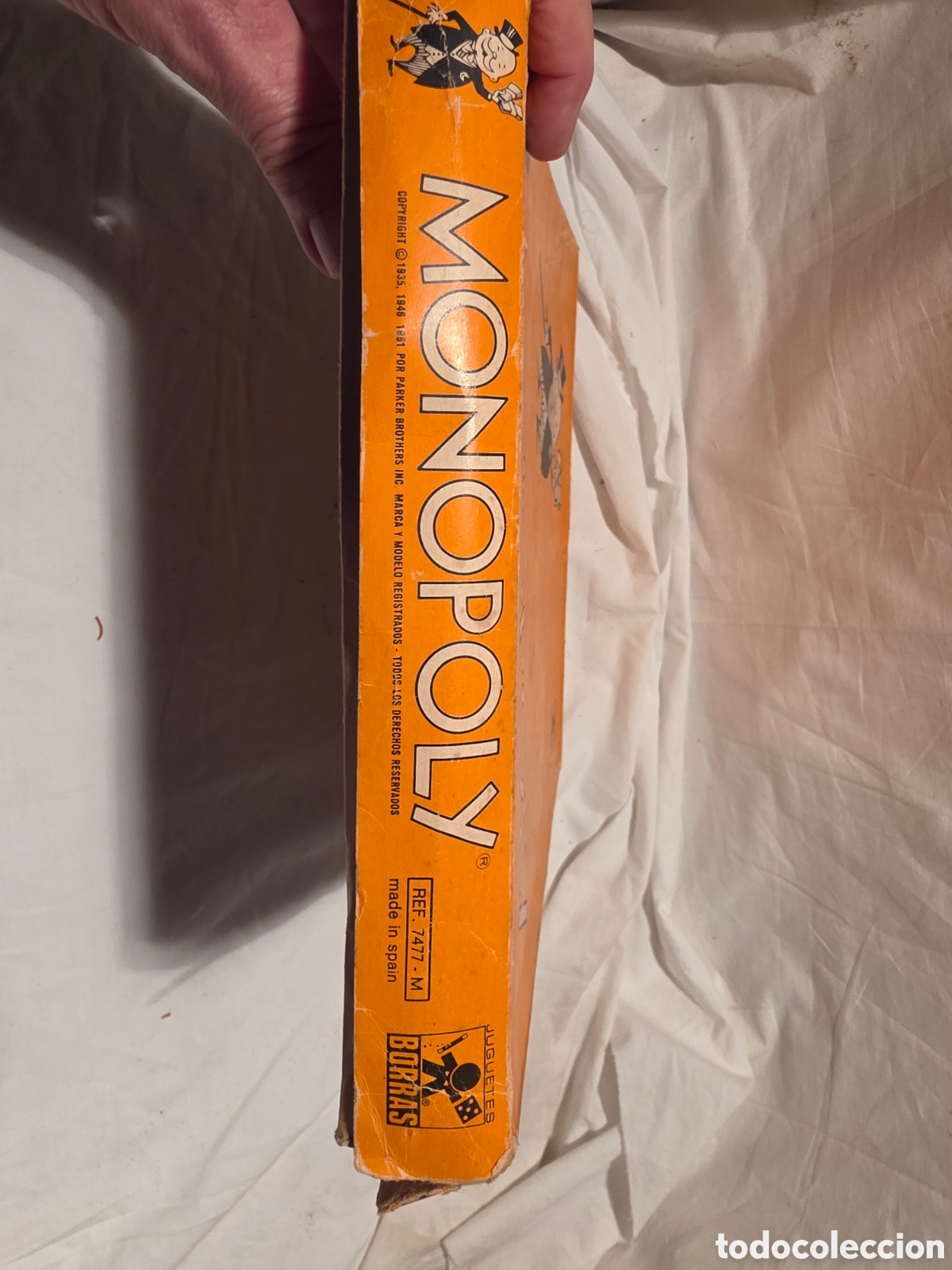 Juegos de mesa: MONOPOLY. BORRAS. A&Ntilde;OS 80. REF. 7477-M - Foto 4