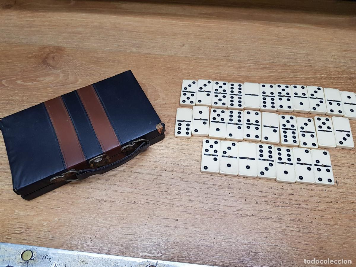 Juegos de mesa: ANTIGUO JUEGO DE DOMINO - Foto 1