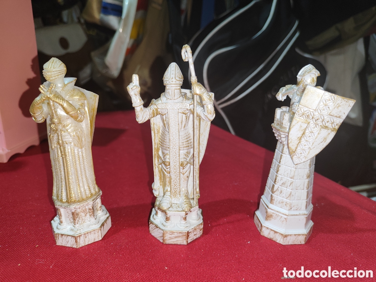 Juegos de mesa: 3 figuras ajedrez Harry Potter alfil torre reina