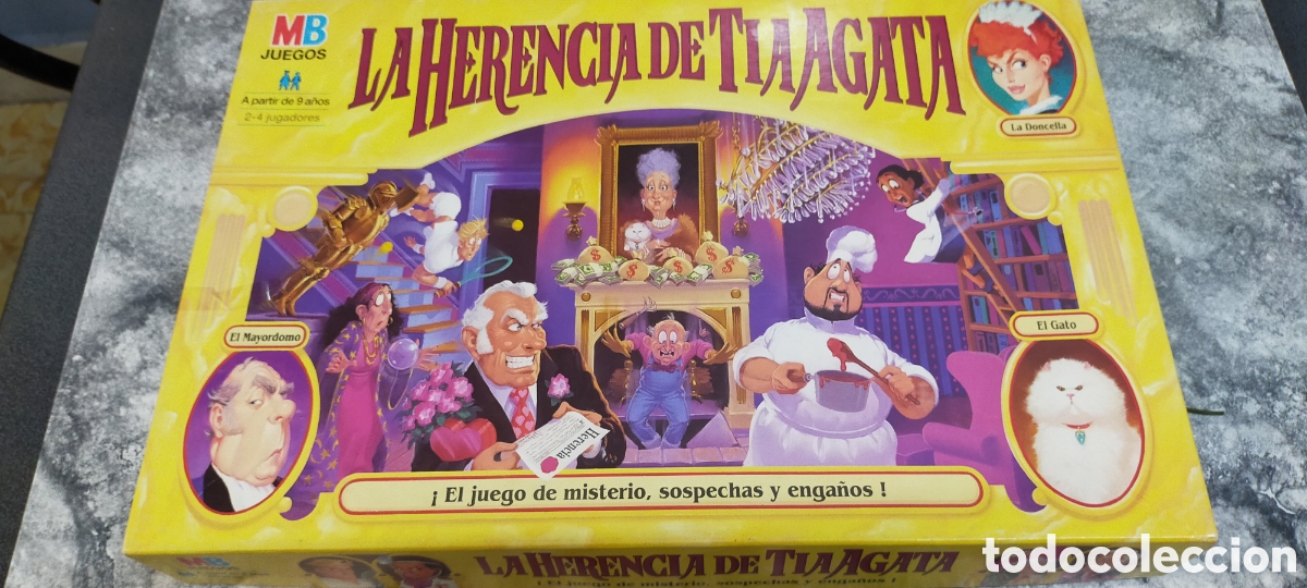 Juegos de mesa: Juego de mesa La Herencia de T&iacute;a &Aacute;gata