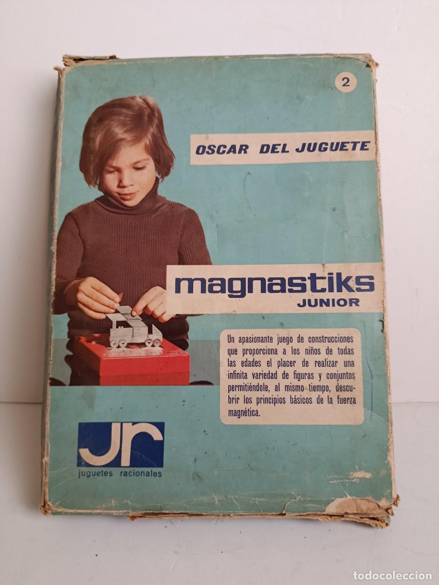Juegos de mesa: JUEGO ANTIGUO MAGNASTIKS. jUNIOR. Juguetes racionales